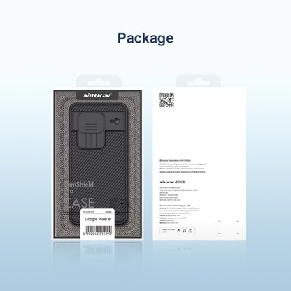For Google Pixel 8 NILLKIN CamShield Pro PC Phone Case(Black) - Google Cases by NILLKIN | Online Shopping South Africa | PMC Jewellery | Buy Now Pay Later Mobicred