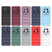 For Xiaomi 13 Ultra Magic Shield TPU + Flannel Phone Case(Dark Grey)