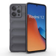 For Xiaomi Redmi 12 4G Magic Shield TPU + Flannel Phone Case(Dark Grey) - free shipping - PMC TechLife - Order now!
