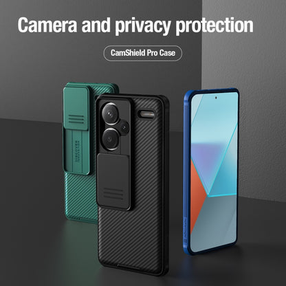 For Xiaomi Redmi Note 13 Pro+ 5G NILLKIN CamShield Pro PC Phone Case(Black) - free shipping - PMC Jewellery - Order now!