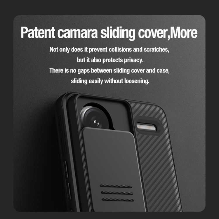 For Xiaomi Redmi Note 13 Pro+ 5G NILLKIN CamShield Pro PC Phone Case(Black) - free shipping - PMC Jewellery - Order now!