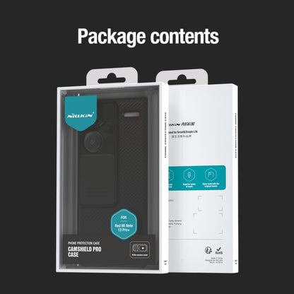 For Xiaomi Redmi Note 13 Pro+ 5G NILLKIN CamShield Pro PC Phone Case(Black) - free shipping - PMC Jewellery - Order now!