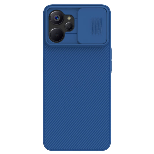 For Realme 9i 5G / 10 5G / 10T 5G NILLKIN Black Mirror Series Camshield PC Phone Case(Blue) - Realme Cases by NILLKIN | Online Shopping South Africa | PMC Jewellery | Buy Now Pay Later Mobicred