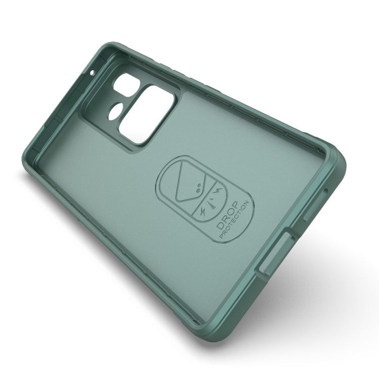 For vivo S18 5G Magic Shield TPU + Flannel Phone Case(Grey) - vivo Cases by PMC TechLife | Online Shopping South Africa | PMC TechLife | Buy Now Pay Later Mobicred