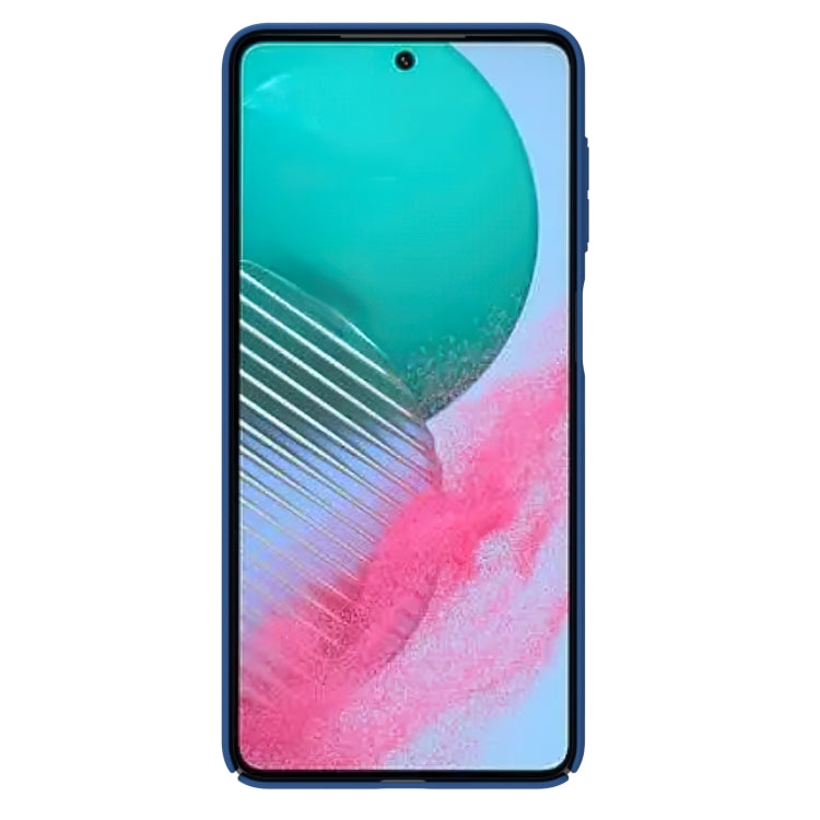 For Samsung Galaxy M54 5G NILLKIN Black Mirror Series Camshield PC Phone Case(Blue)