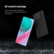 For Samsung Galaxy M54 5G NILLKIN Black Mirror Series Camshield PC Phone Case(Blue)