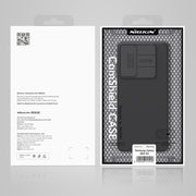 For Samsung Galaxy M54 5G NILLKIN Black Mirror Series Camshield PC Phone Case(Blue)