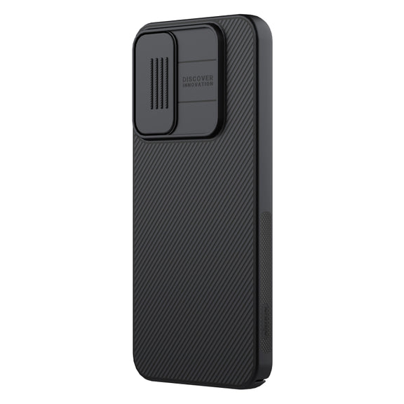 For Samsung Galaxy A25 NILLKIN Black Mirror Series Camshield PC Phone Case(Black)