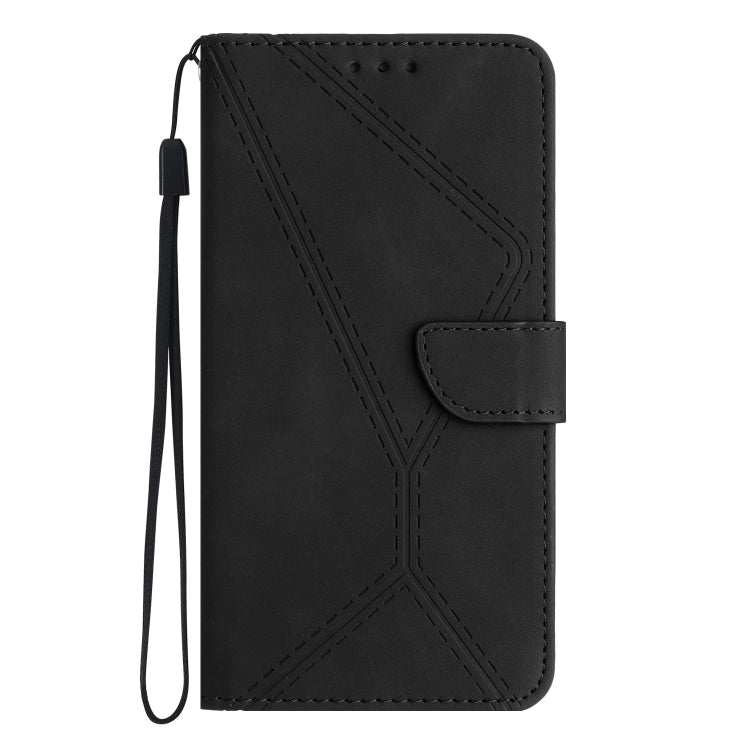 For Samsung Galaxy S22 5G Stitching Embossed Leather Phone Case(Black) - free shipping - PMC TechLife - Order now!