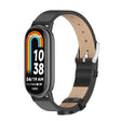 For Xiaomi Smart Band 10 / 9 / 8 Mijobs Microfiber PU Leather Watch Band(Black) - free shipping - PMC TechLife - Order now!