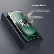 For OPPO Find X6 NILLKIN Impact Resistant Curved Surface Tempered Glass Film