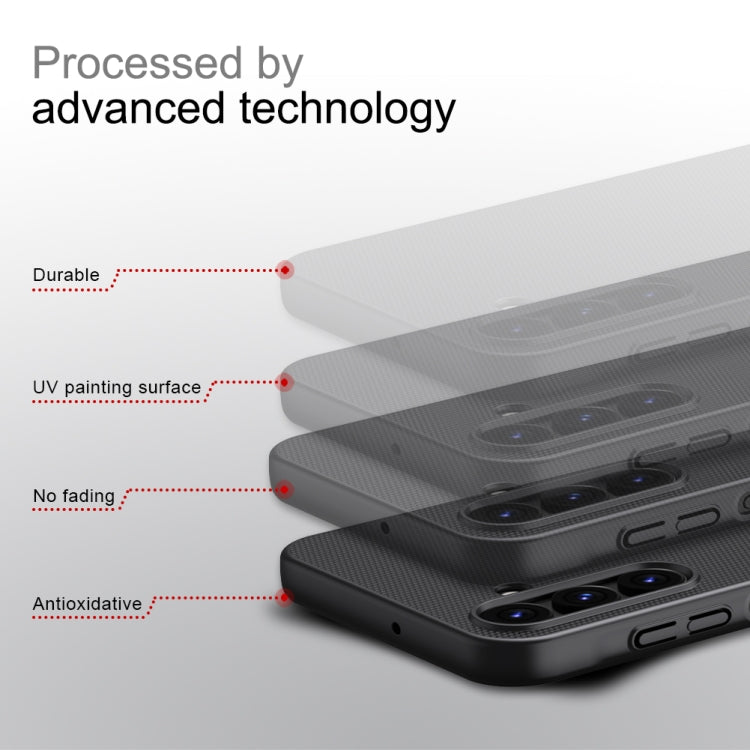 For Samsung Galaxy A25 NILLKIN Frosted PC Phone Case(Black) - Galaxy Phone Cases by NILLKIN | Online Shopping South Africa | PMC TechLife