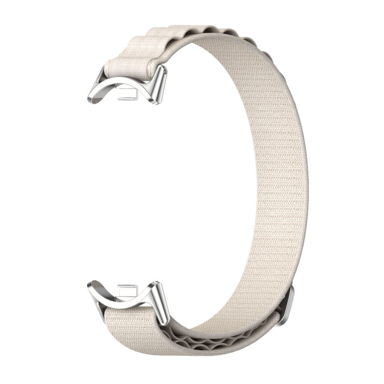 For Xiaomi Smart Band 10 / 9 / 8 Mijobs Nylon Breathable Watch Band(Grey Silver) - free shipping - PMC TechLife - Order now!