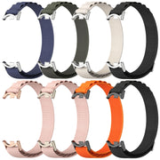 For Xiaomi Mi Band 8 / 9 / 9 NFC Mijobs Nylon Breathable Watch Band(Pink Light Gold)