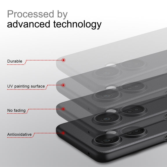 For OnePlus Nord CE 3 Lite NILLKIN Frosted PC Phone Case(Red)