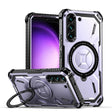 For Samsung Galaxy S21 5G Armor Series Holder Phone Case(Light Purple) - free shipping - PMC TechLife - Order now!
