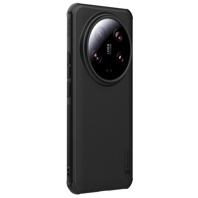 For Xiaomi 14 Ultra NILLKIN Frosted Shield Pro PC + TPU Phone Case(Black) - free shipping - PMC TechLife - Order now!
