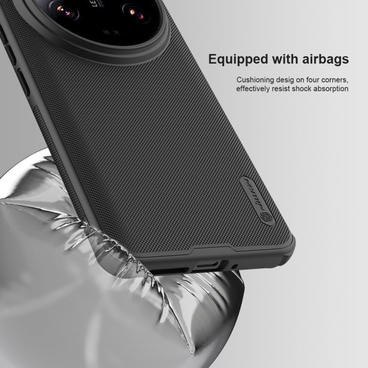 For Xiaomi 14 Ultra NILLKIN Frosted Shield Pro PC + TPU Phone Case(Black) - free shipping - PMC TechLife - Order now!