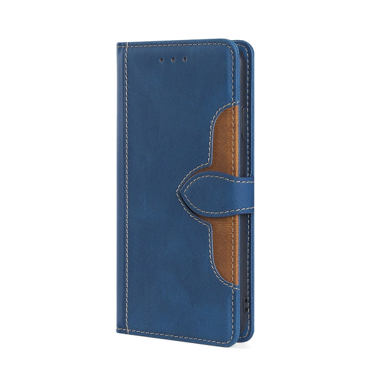 For Xiaomi Redmi Note 12S 4G Skin Feel Magnetic Buckle Leather Phone Case(Blue) - free shipping - PMC TechLife - Order now!