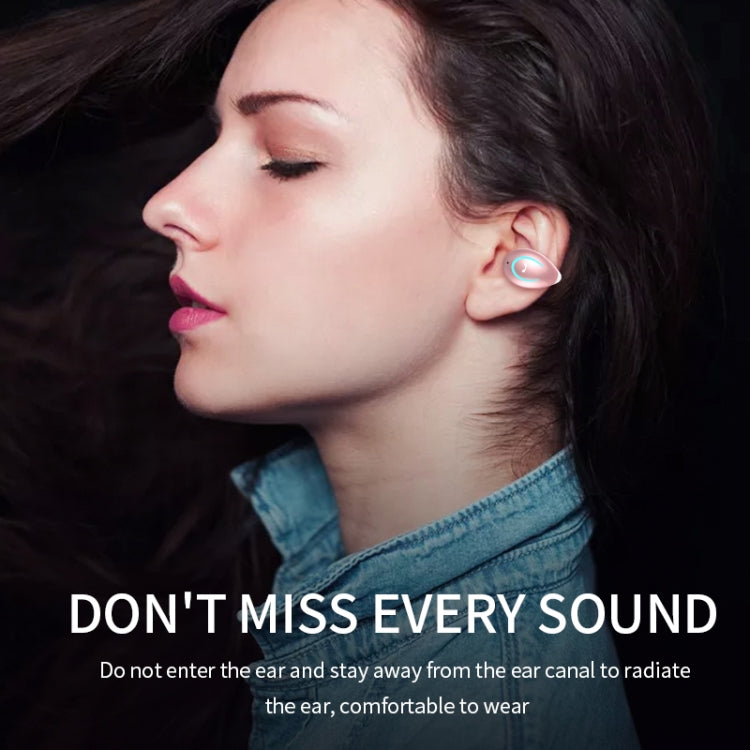 YX08 Ultra-light Ear-hook Stereo Wireless V5.0 Bluetooth Earphones(Grey) - Bluetooth Earphone by PMC TechLife | Online Shopping South Africa | PMC TechLife