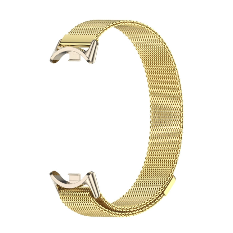 For Xiaomi Smart Band 10 / 9 / 8 Mijobs Milan Magnetic Metal Stainless Steel Watch Band(Gold+Light Gold) - free shipping - PMC TechLife - Order now!