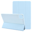 For Xiaomi Pad 6 / Pad 6 Pro Three-fold Holder Flip Tablet Leather Case(Sky Blue) - free shipping - PMC TechLife - Order now!
