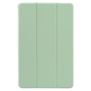 For Xiaomi Pad 6 / Pad 6 Pro Three-fold Holder Flip Tablet Leather Case(Mint Green)