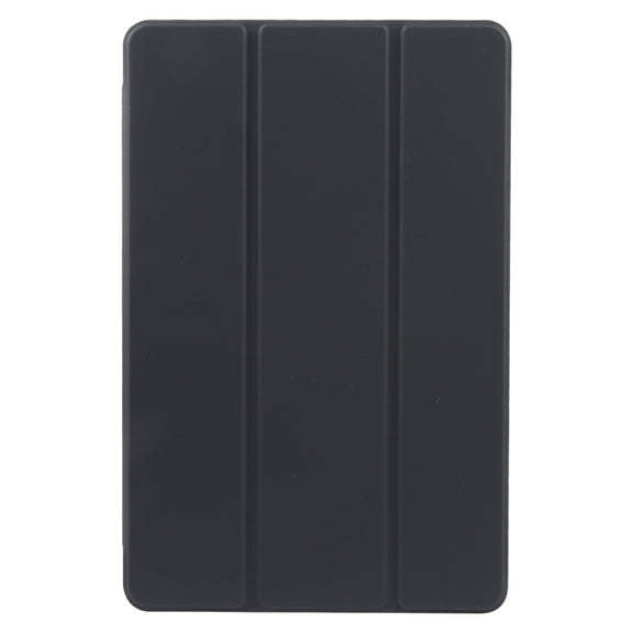 For Xiaomi Pad 6 / Pad 6 Pro Three-fold Holder Flip Tablet Leather Case(Black)