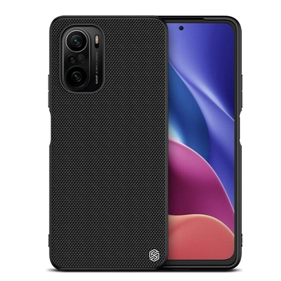 For Xiaomi Redmi K40 / K40 Pro / K40 Pro+ NILLKIN Shockproof TPU + PC Textured Phone Case(Black)