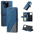 For Xiaomi 13 Skin Feel Splicing Horizontal Flip Leather Phone Case(Blue) - free shipping - PMC TechLife - Order now!