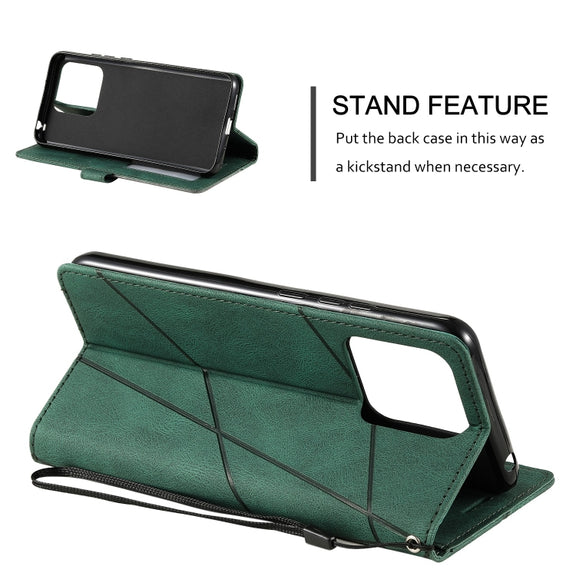 For Xiaomi 13 Pro Skin Feel Splicing Horizontal Flip Leather Phone Case(Green)