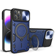 For iPhone 11 Pro Max CD Texture Sliding Camshield Magnetic Holder Phone Case(Blue) - free shipping - PMC TechLife - Order now!
