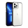 For iPhone 13 Pro Max Color Frame 2 in 1 Hollow Cooling Phone Case(Black) - free shipping - PMC TechLife - Order now!