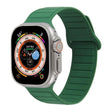 For Apple Watch 3 38mm Loop Magnetic Silicone Watch Band(Green) - Watch Bands by PMC TechLife | Online Shopping South Africa | PMC TechLife