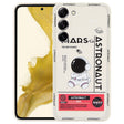 For Samsung Galaxy S20 Astronaut Pattern Silicone Straight Edge Phone Case(Mars Astronaut-White) - free shipping - PMC TechLife - Order now!