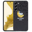 For Samsung Galaxy A71 Astronaut Pattern Silicone Straight Edge Phone Case(Lovely Astronaut-Black) - free shipping - PMC TechLife - Order now!