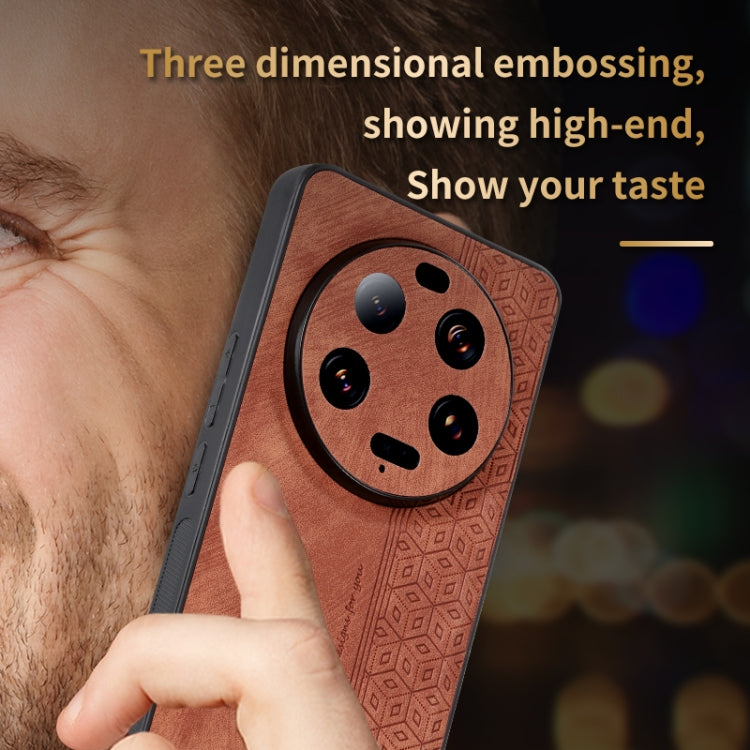 For Xiaomi 13 Ultra AZNS 3D Embossed Skin Feel Phone Case(Dark Green) - free shipping - PMC TechLife - Order now!