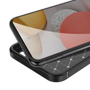 For Samsung Galaxy S23 FE 5G Carbon Fiber Texture Shockproof TPU Phone Case(Black)