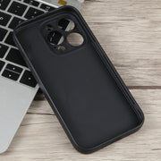 For iPhone 12 Milk Tea Astronaut Pattern Liquid Silicone Phone Case(Ivory Black)
