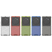 For Xiaomi 13 Ultra Shockproof Honeycomb PC + TPU Phone Case(Black)