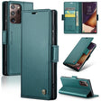 For Samsung Galaxy Note20 Ultra CaseMe 023 Butterfly Buckle Litchi Texture RFID Anti-theft Leather Phone Case(Pearly Blue) - free shipping - PMC TechLife - Order now!