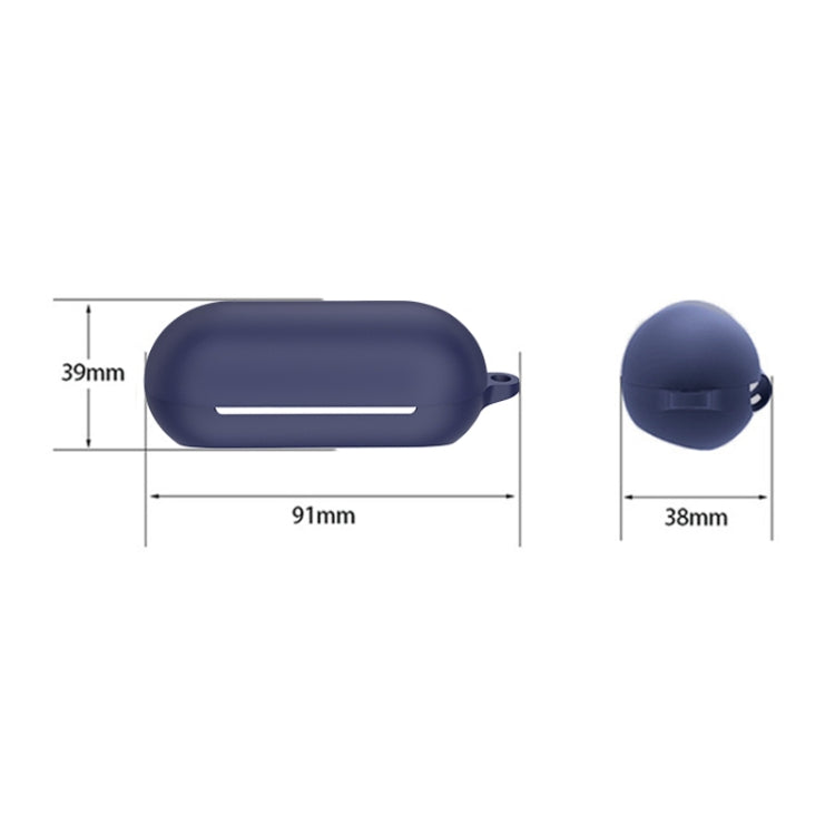 For Sony WF-C700N Bluetooth Earphone Silicone Protective Case(Dark Blue)