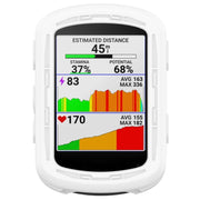 For Garmin Edge 840 / Edge 540 Stopwatch Armor Silicone Protective Case(White)