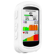 For Garmin Edge 840 / Edge 540 Stopwatch Armor Silicone Protective Case(White)