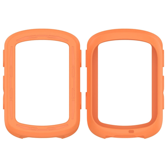 For Garmin Edge 840 / Edge 540 Stopwatch Armor Silicone Protective Case(Orange)