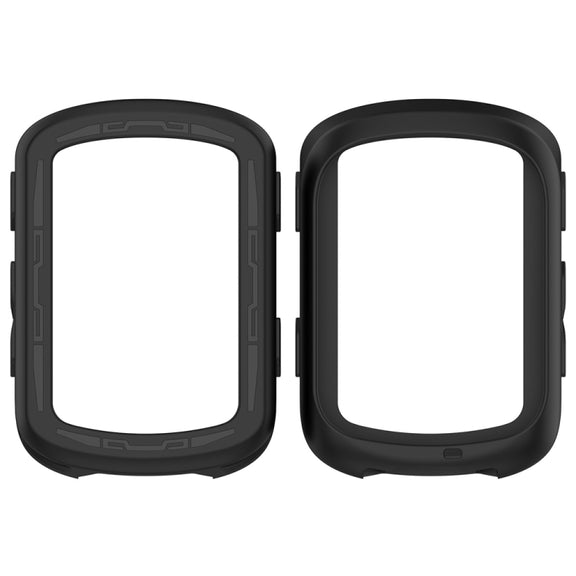 For Garmin Edge 840 / Edge 540 Stopwatch Armor Silicone Protective Case(Black)