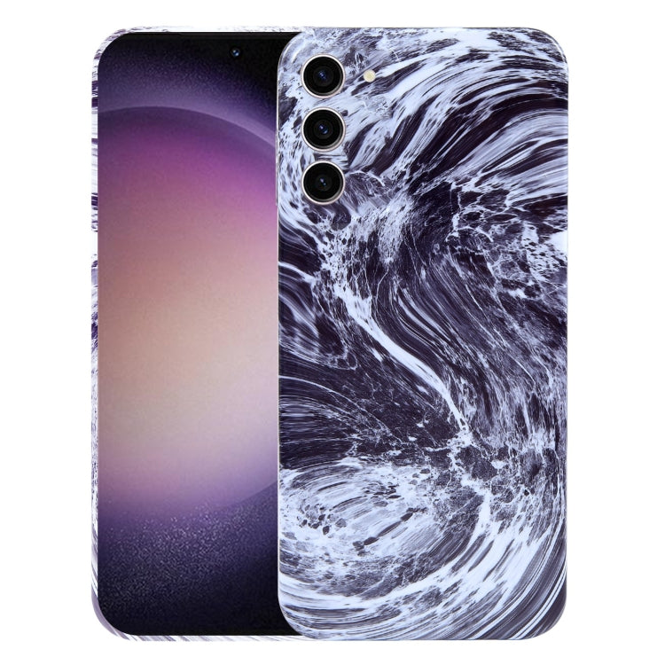 For Samsung Galaxy S23 5G Marble Pattern Phone Case(Black White) - free shipping - PMC Jewellery - Order now!