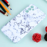 For Samsung Galaxy S23 5G Marble Pattern Phone Case(Green White)