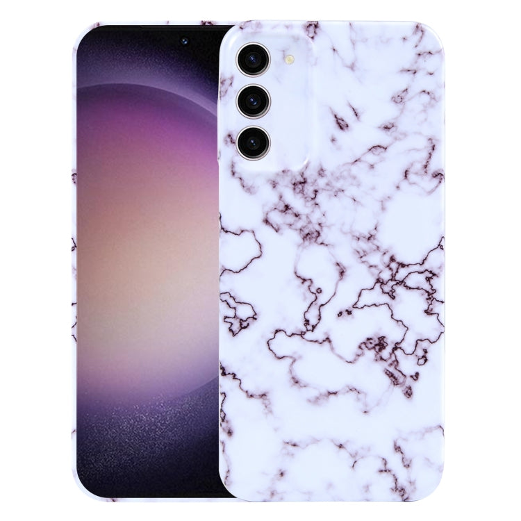 For Samsung Galaxy S23 5G Marble Pattern Phone Case(Red White) - free shipping - PMC Jewellery - Order now!