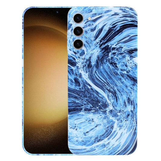 For Samsung Galaxy S23+ 5G Marble Pattern Phone Case(Navy Blue White) - free shipping - PMC Jewellery - Order now!